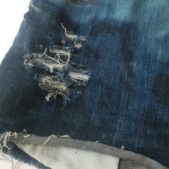 Womens QuikJean Distressed Shorts size 28 - Picture 8 of 8